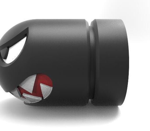 🗝️ Bullet Bill Super Mario Bros・ STL File for ・Cults